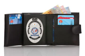 Leather wallet "Qualified - two in one" IPA Cyprus