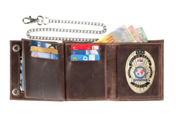 Leather wallet "Biker" IPA Serbia