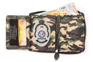 Leather wallet "Economy" IPA Serbia