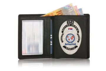 Leather wallet "Official" IPA Serbia