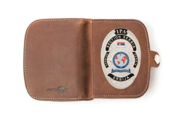 Leather case "Traveler" Coin thrower IPA Serbia