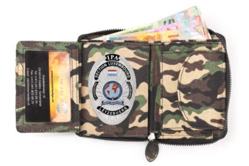 Leather wallet "Economy" IPA Luxembourg