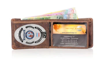 Leather wallet "Liberty" IPA Luxembourg