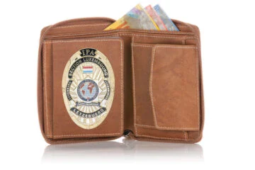Leather wallet "Supreme" IPA Luxembourg