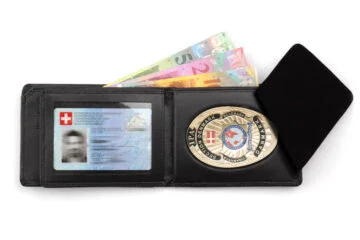 Leather wallet "Quantum" IPA Denmark