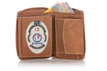 Leather wallet "Supreme" IPA Denmark