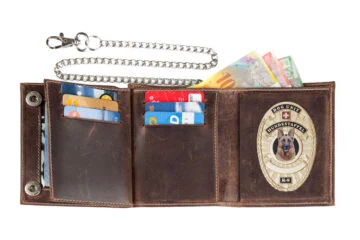 Leather wallet "Biker" Dog Handler