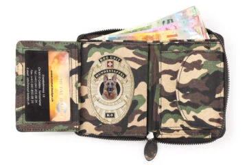 Leather wallet "Economy" Dog Handler