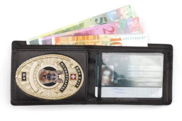 Leather wallet "Exclusive" Dog Handler