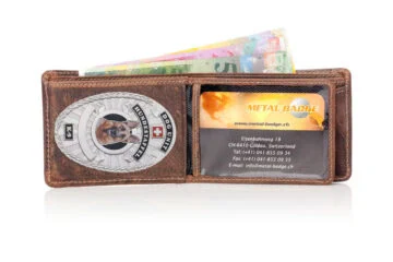 Leather wallet "Liberty" Dog Handler