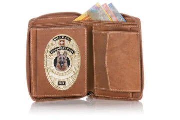 Leather wallet "Supreme" Dog Handler