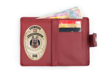 Leather wallet "Passion" Dog Handler