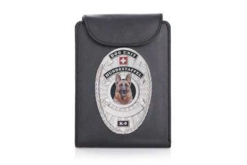 Leather wallet "Outstanding" Dog Handler