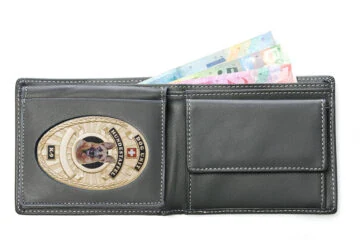 Leather wallet "Personal" Dog Handler