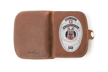 Leather case "Traveler" Coin thrower Dog Handler