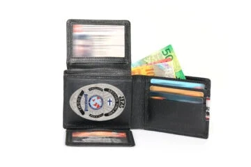 Leather wallet "Swiss Folklore line" IPA Finland