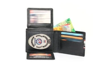 Leather wallet "Swiss Folklore line" IPA Croatia