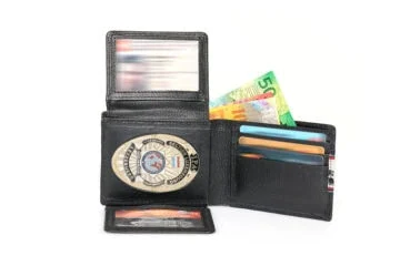 Leather wallet "Swiss Folklore line" IPA Luxembourg