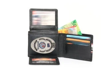 Leather wallet "Swiss Folklore line" IPA New Zealand
