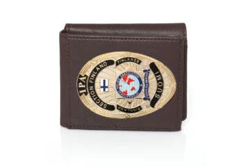 Leather wallet "Offroad" IPA Finland