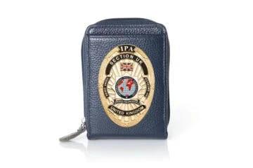 Leather wallet "Fashionable" IPA UK