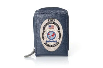Leather wallet "Fashionable" IPA USA