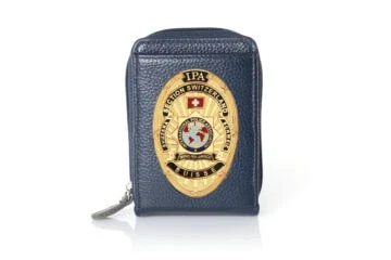 Leather wallet "Fashionable" IPA Switzerland