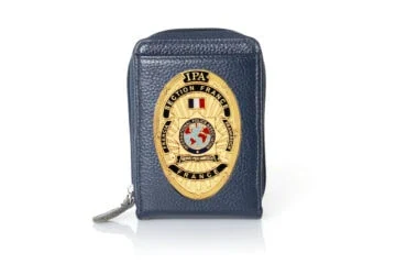 Leather wallet "Fashionable" IPA France
