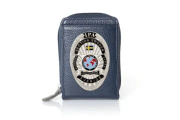 Leather wallet "Fashionable" IPA Sweden