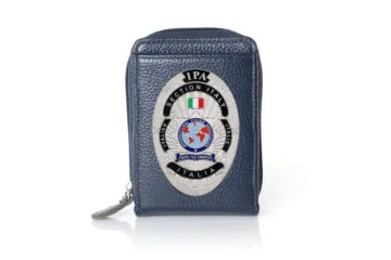 Leather wallet "Fashionable" IPA Italy