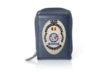 Leather wallet "Fashionable" IPA Belgium