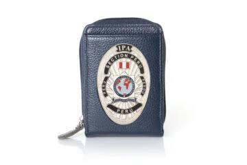 Leather wallet "Fashionable" IPA Peru