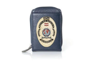 Leather wallet "Fashionable" IPA Austria