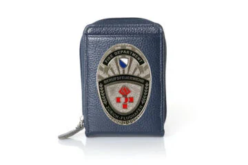 Leather wallet "Fashionable" Fire Brigade Zurich Airport