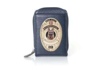 Leather wallet "Fashionable" Dog Handler