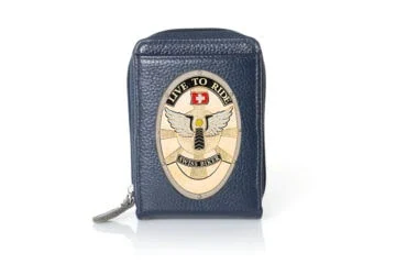 Leather wallet "Fashionable" Swiss Biker
