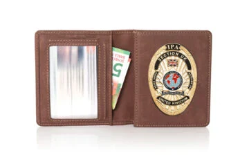 Leather wallet "Reliable" IPA UK