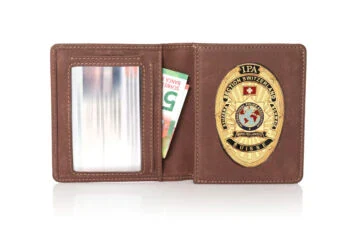 Leather wallet "Reliable" IPA Switzerland