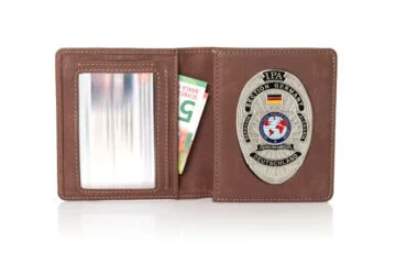 Leather wallet "Reliable" IPA Germany