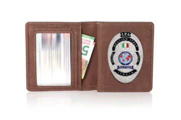 Leather wallet "Reliable" IPA Italy