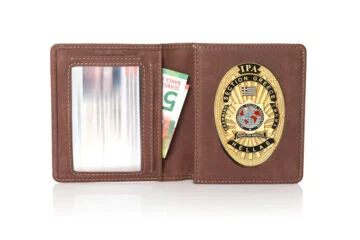 Leather wallet "Reliable" IPA Greece