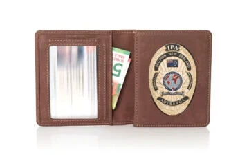 Leather wallet "Reliable" IPA New Zealand
