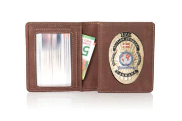 Leather wallet "Reliable" IPA Denmark