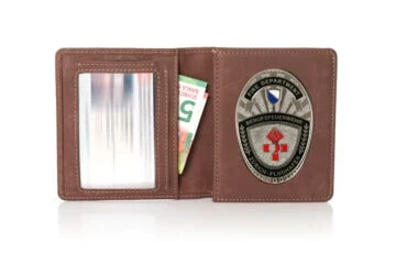 Leather wallet "Reliable" Fire Brigade Zurich Airport