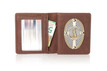 Leather wallet "Reliable" Saint Christophe