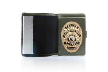 Leather case "Priority" canton police Zurich