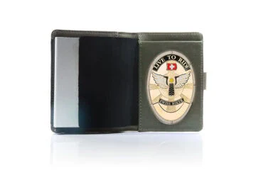 Leather case "Priority" Swiss Biker