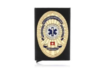 Aluminium credit card box "The Black Box" Paramedic Switzerland
