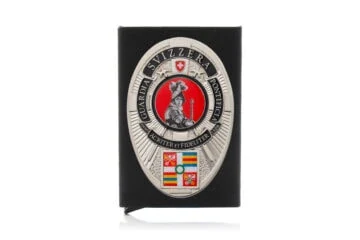 Aluminium credit card box "The Black Box" Swiss Guard