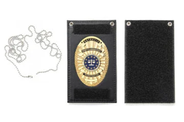Leather wallet "Versatile" Set of five investigator EU, engraving